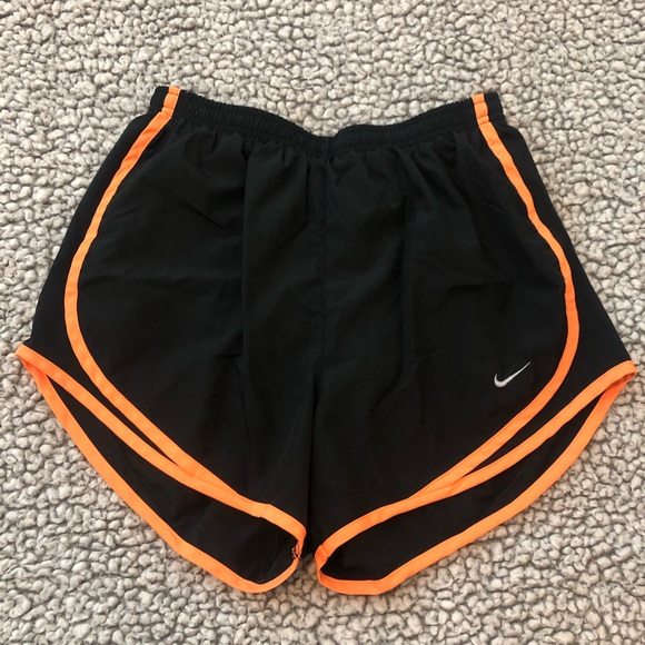 Black and orange nike tempo shorts Clearance